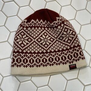 Hollister & Co. HCO Faire Isle Knit Winter Toboggan Hat